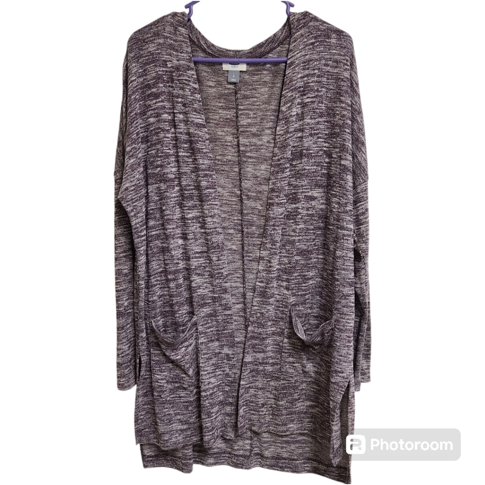 Old Navy purple cardigan large long cardigan large cardigan with pockets large